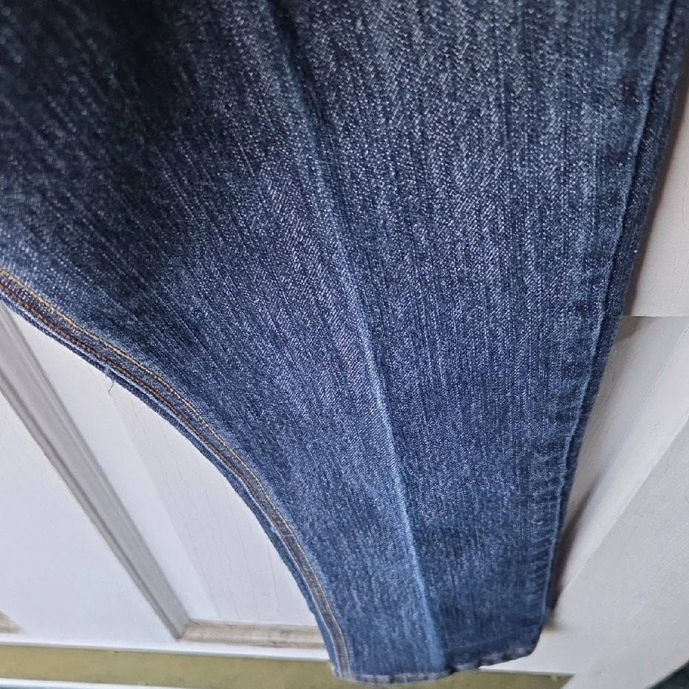 Hannah Skinnyleg Rocawear Dark Blue Skinny Jeans Size 15 Y2k - Picture 4 of 16